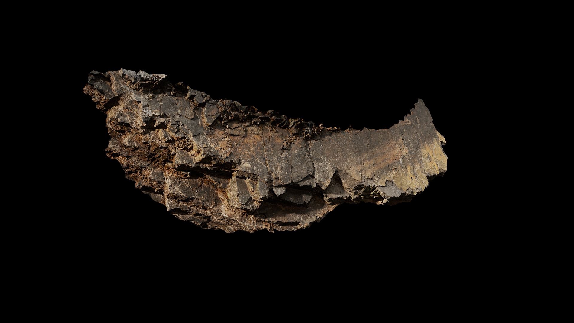 Anydrafts Cliff 10 Low-poly 3D model_1