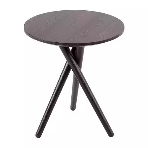 Boden Round Side Table Low-poly 3D model
