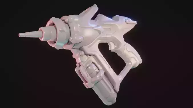 Overwatch 2 - Juno Medi-Blaster Gun - Cosplay 3D Print Prop 3D print model