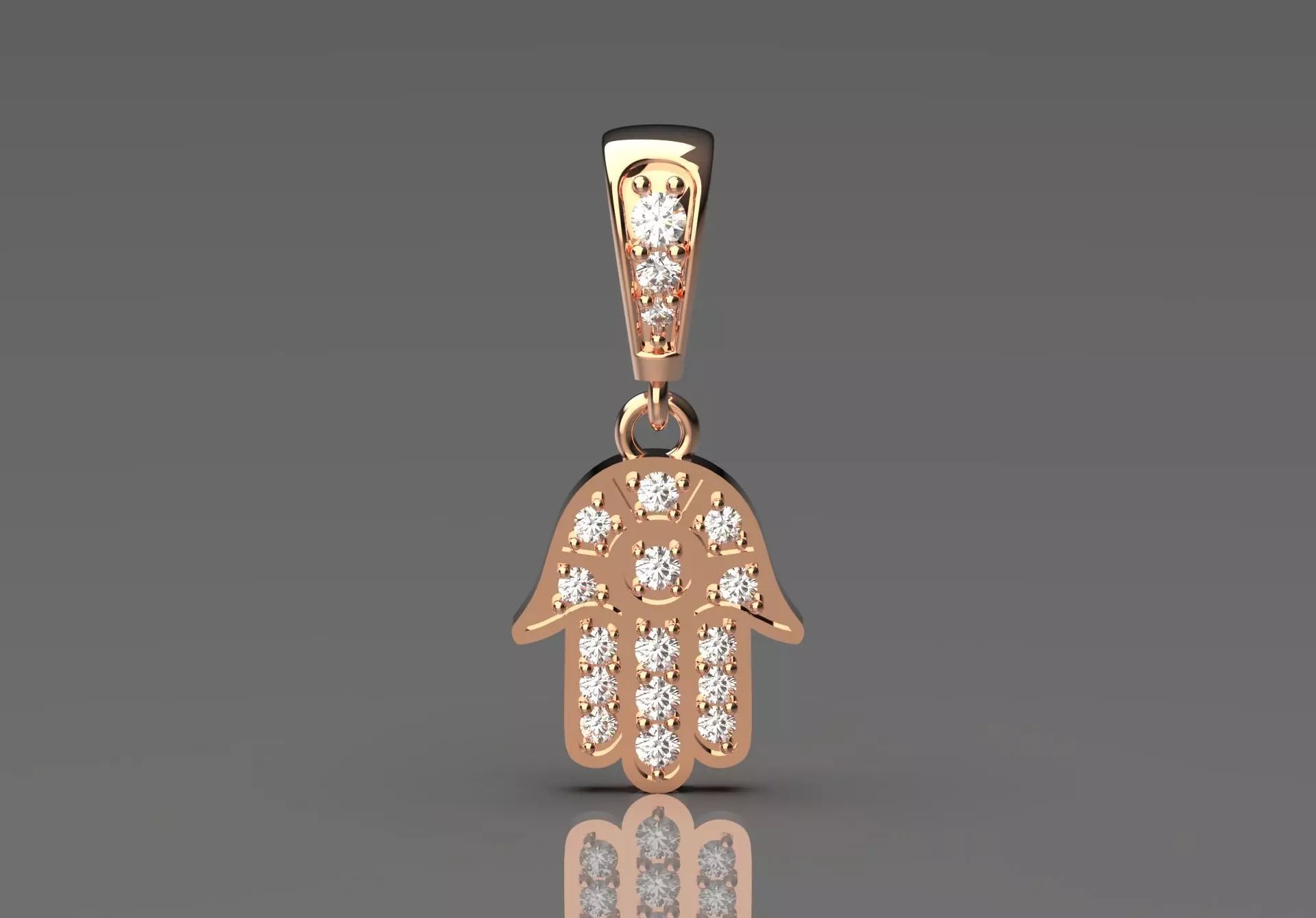 hand jewelry pendant jp0151 Free 3D print model