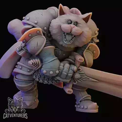 Sir Hugo Silverclaw 3D print model