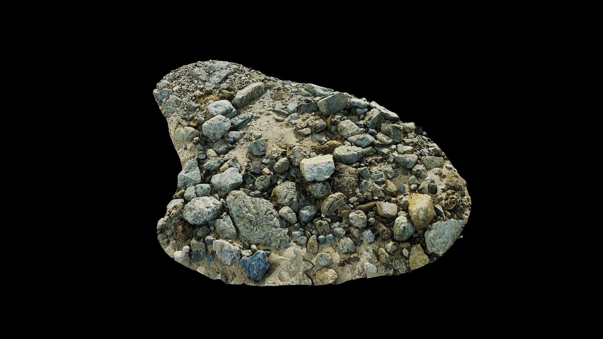 Anydrafts Coral reef 02 Low-poly 3D model_4