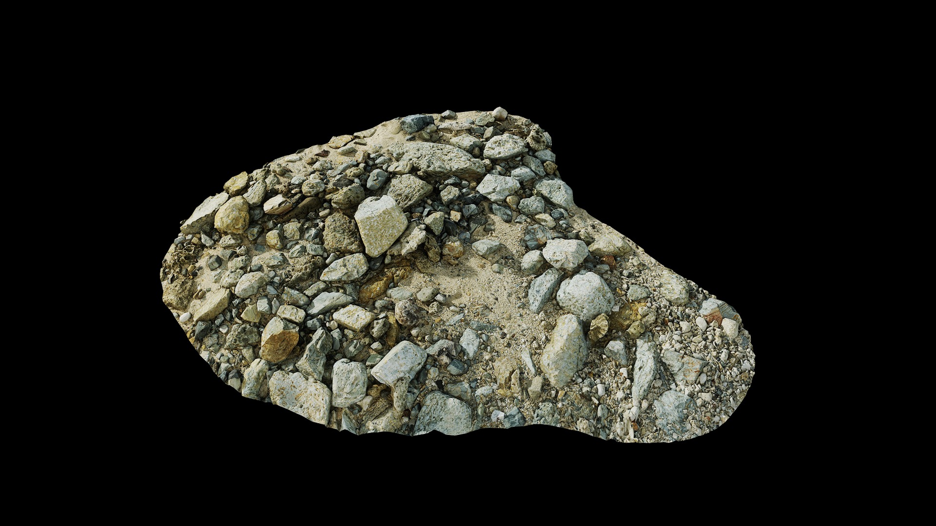 Anydrafts Coral reef 02 Low-poly 3D model_1