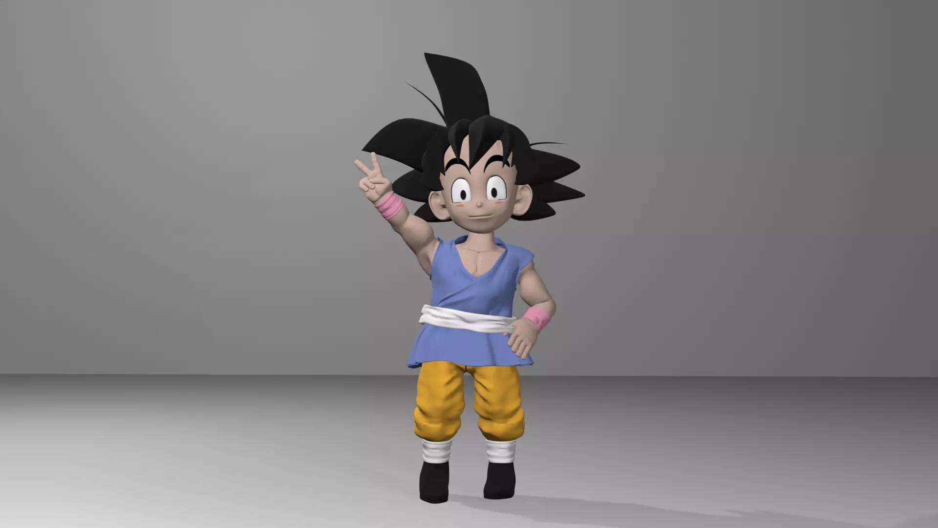Goku GT 3D 3D model