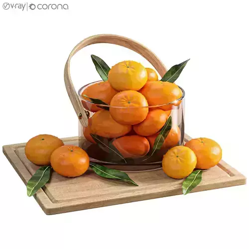 tangerine dish