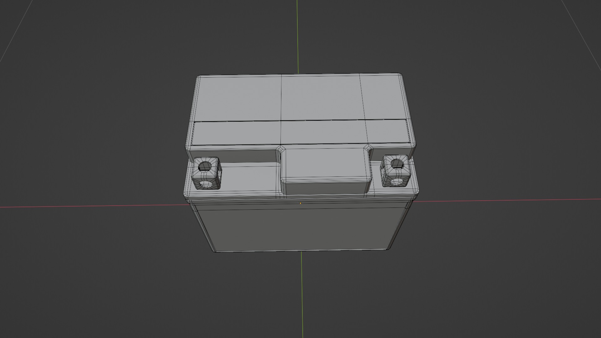 Motorcycle Battery Dirt Low-poly 3D model_18