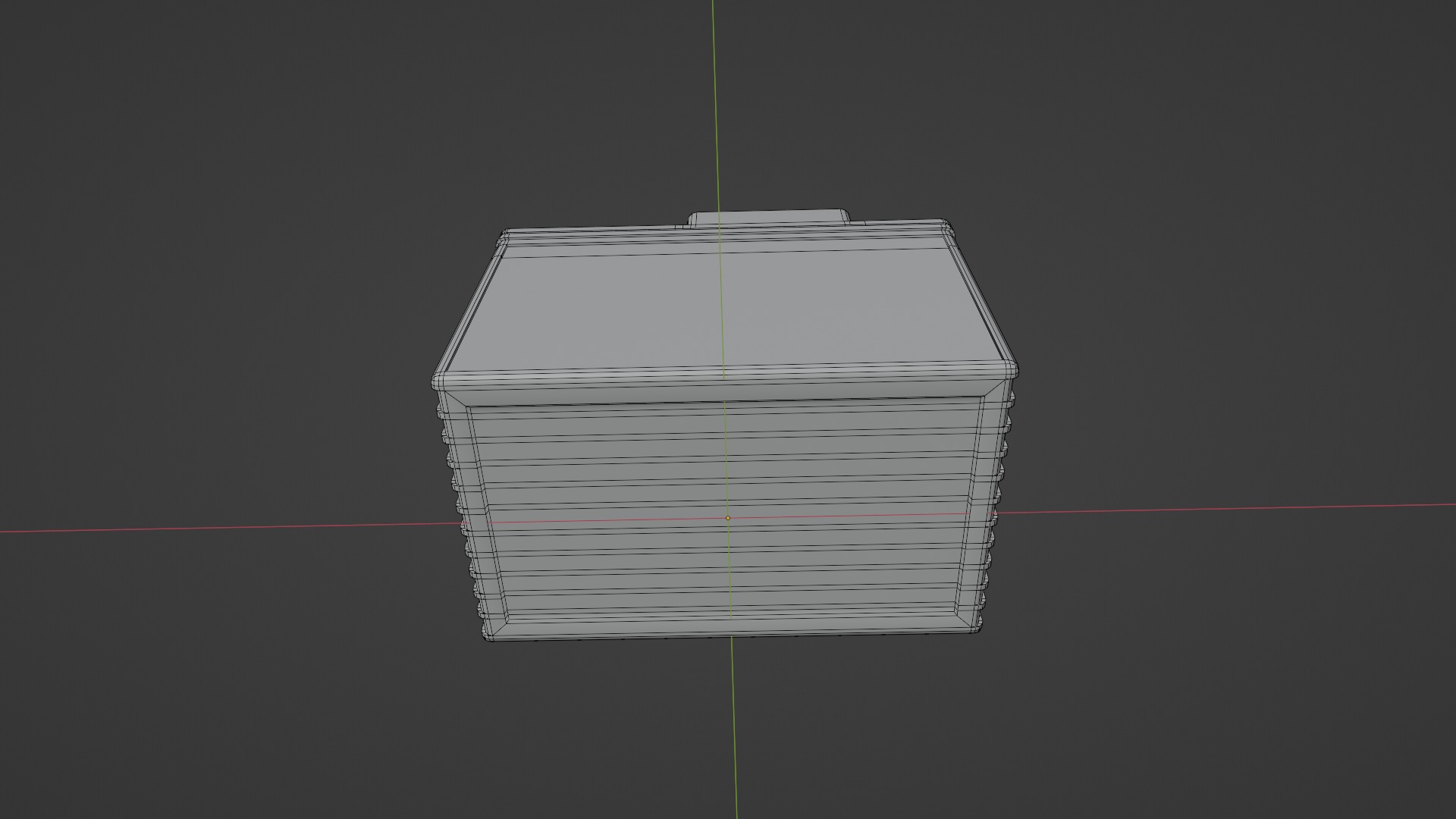 Motorcycle Battery Low-poly 3D model_19