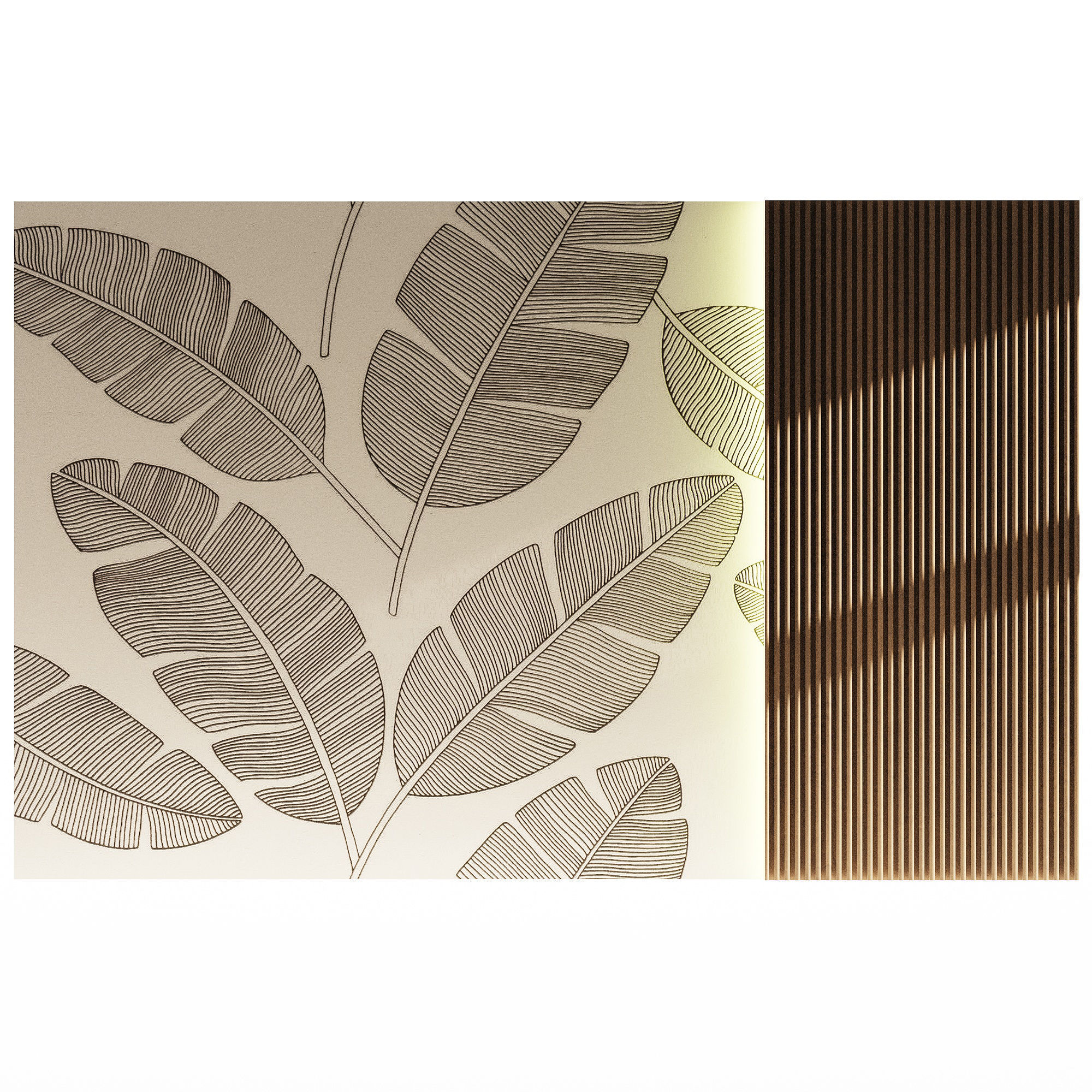 Wall 3D panel 09 3D model_1