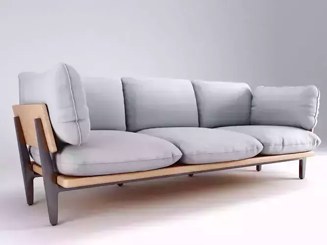Floyd sofa 3D model Free 3D model