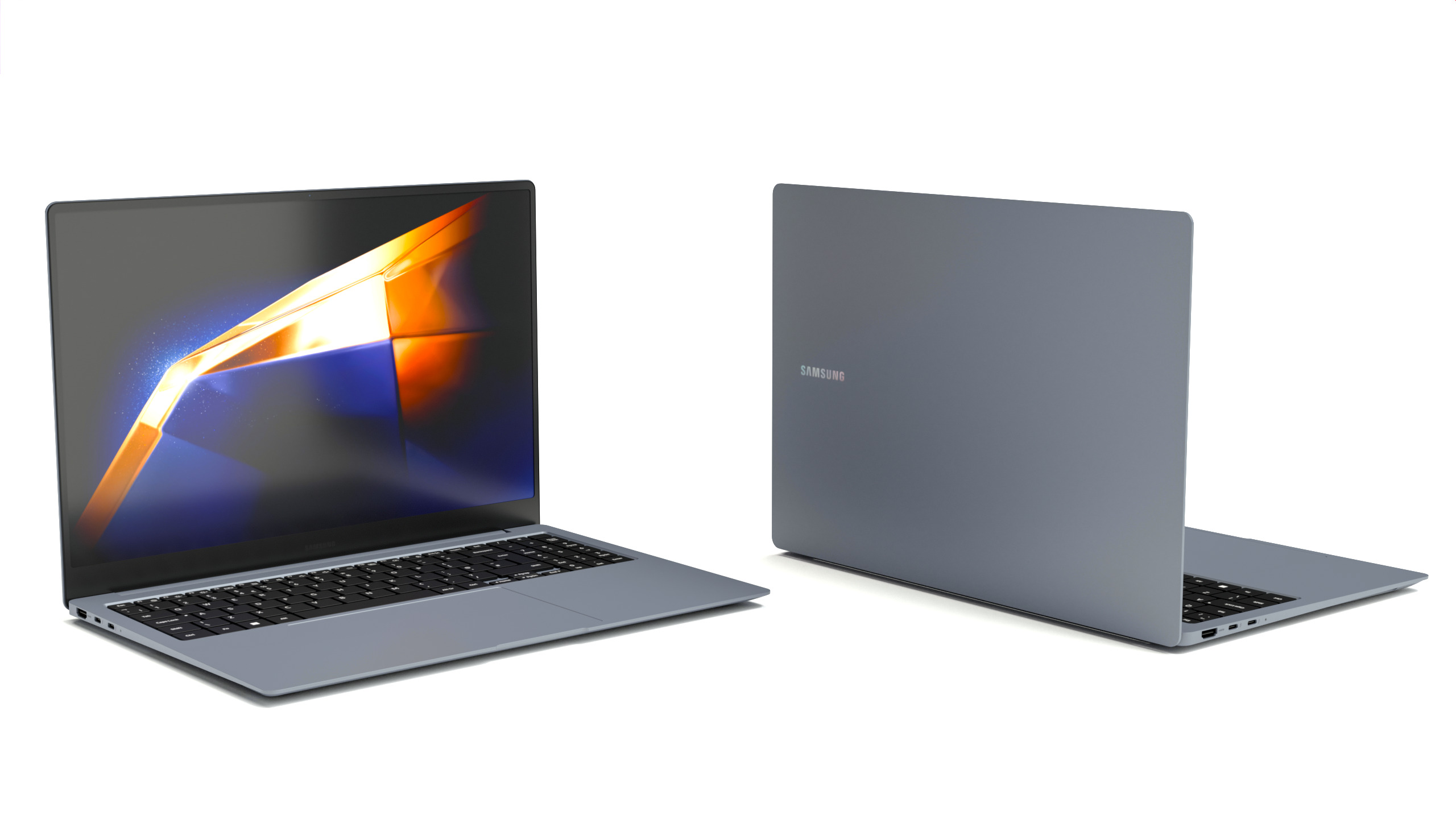 Samsung Galaxy Book 4 Pro Low-poly 3D model