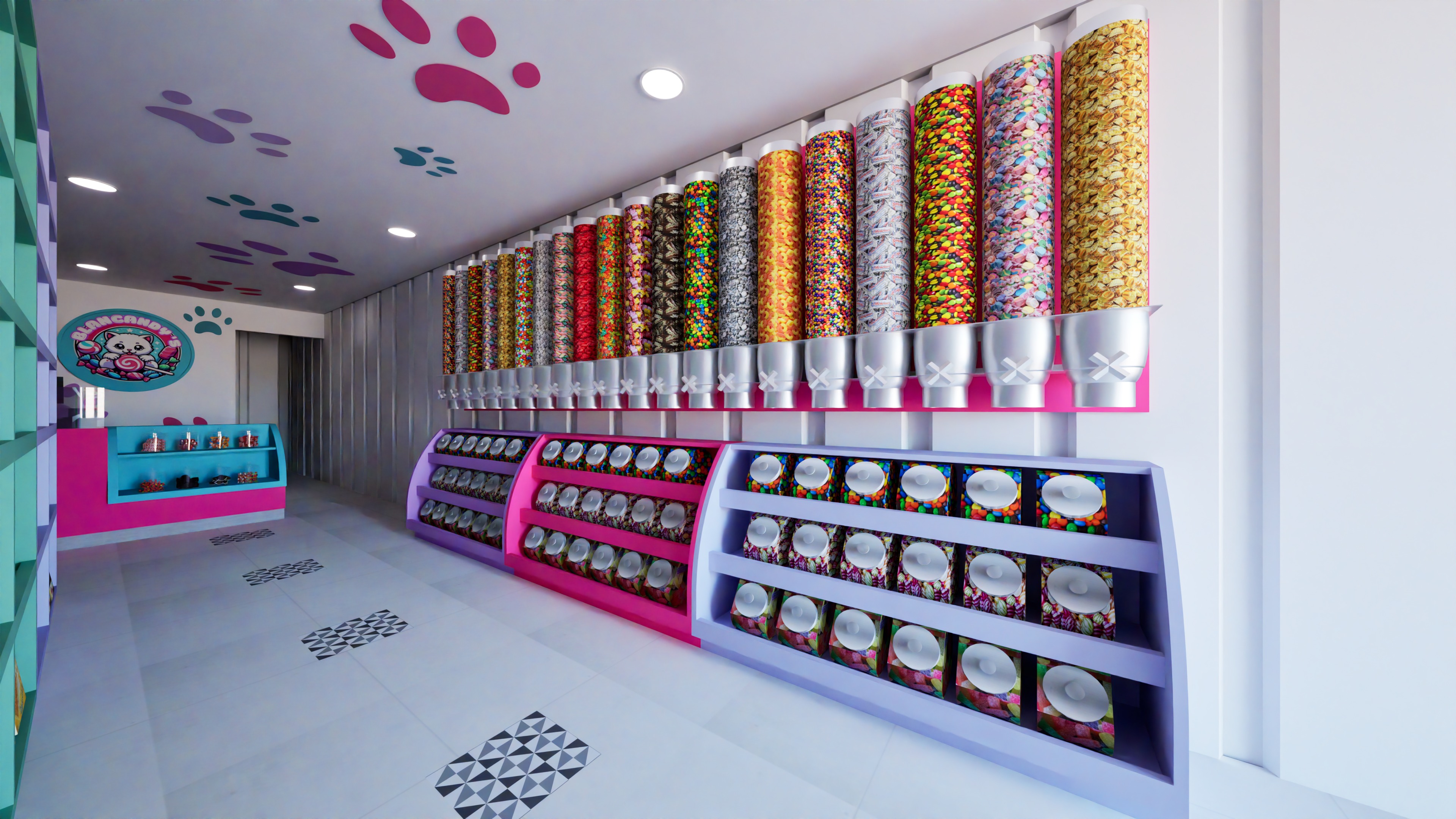 CANDY SHOP 3D model_2