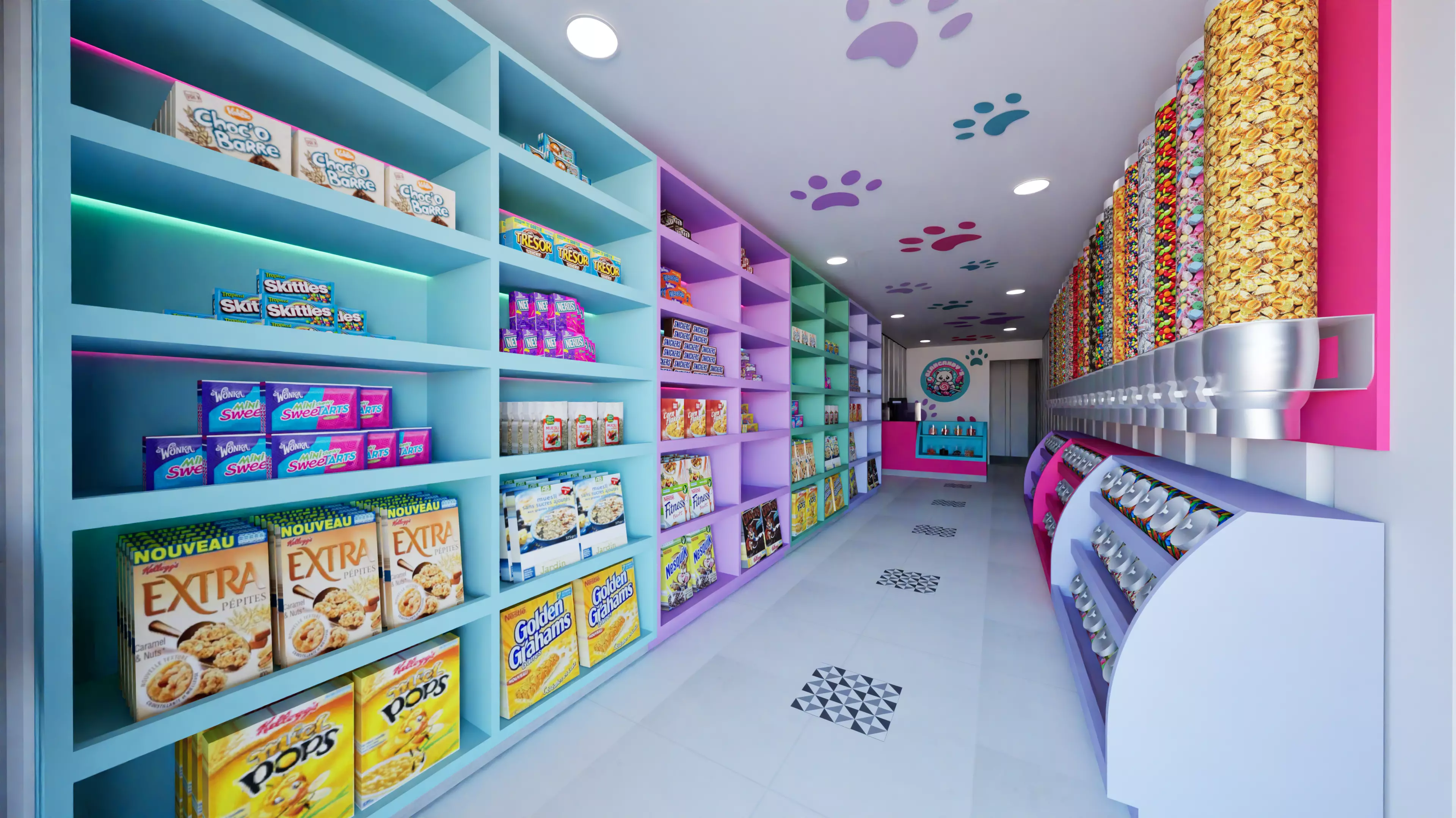 CANDY SHOP 3D model_0