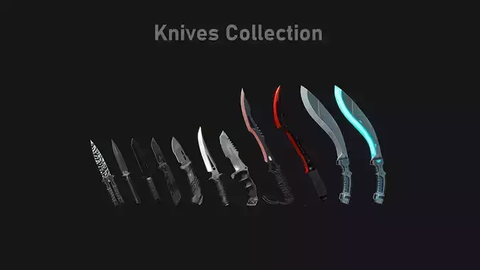 Knives PBR Collection 