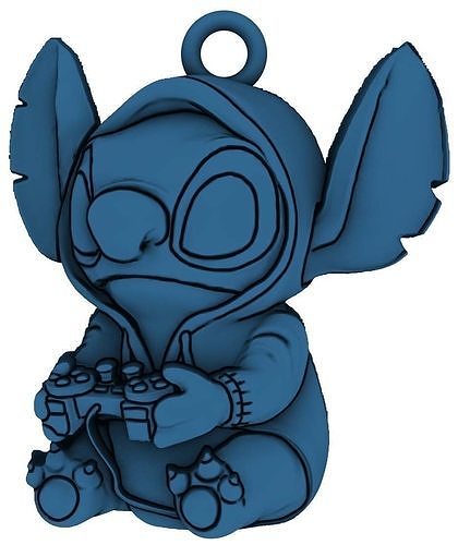 Stitch pendant from Lilo y Stitch 3D print model