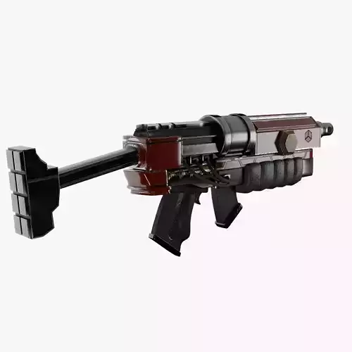 Tactical Weapon - Bull-P5 3D model