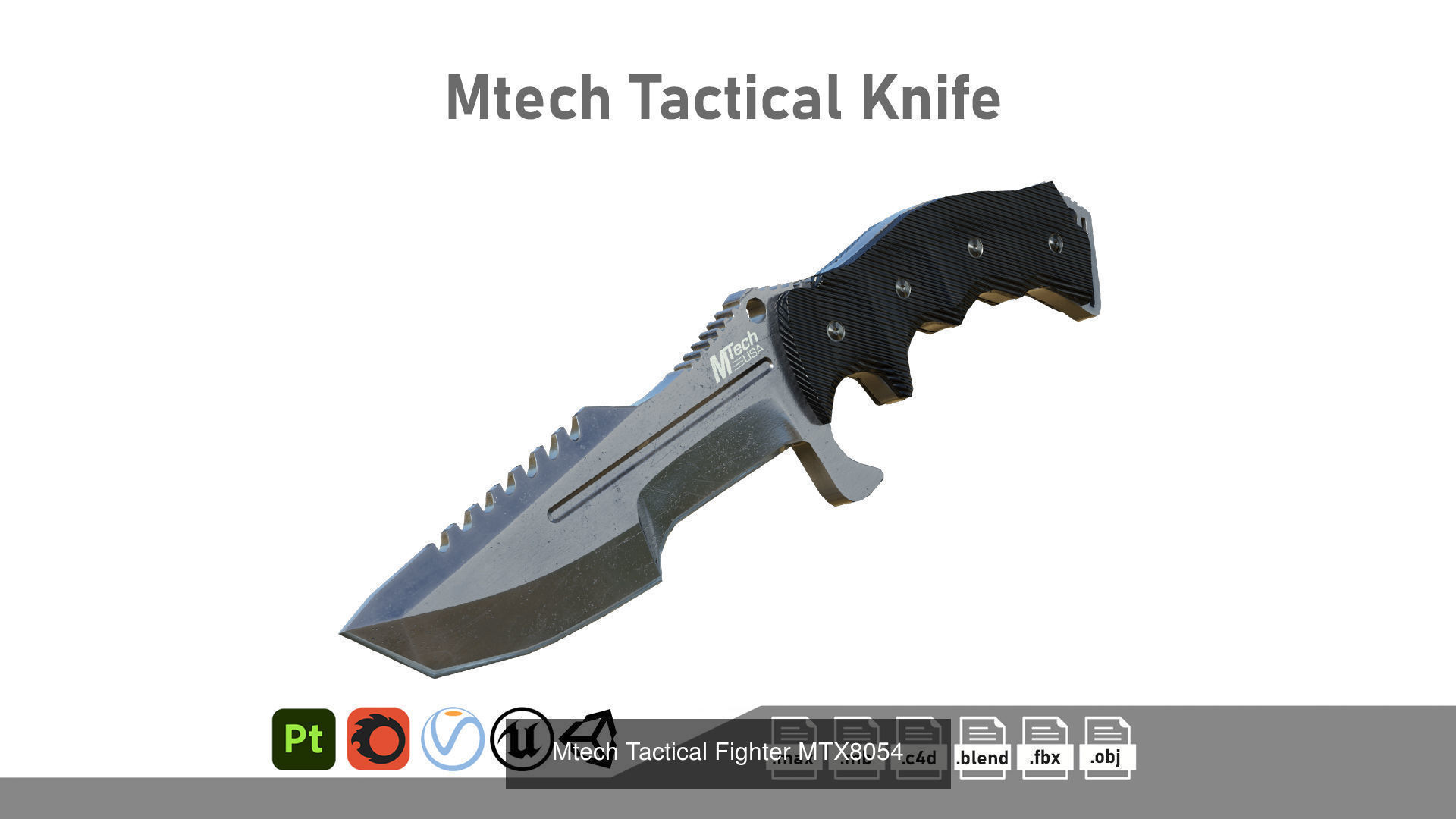 Knives Bundle 3D Model Collection_5