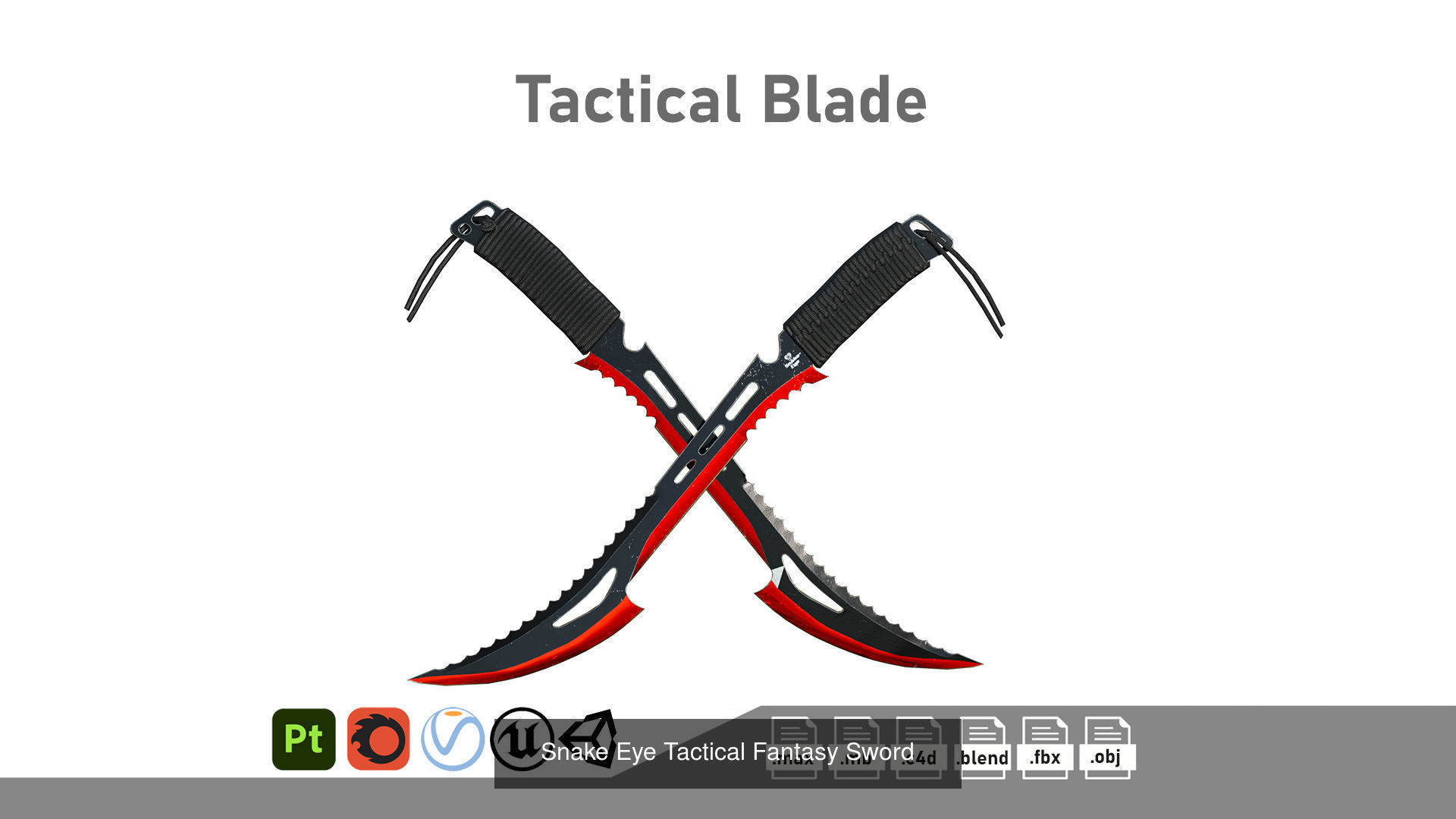 Knives Bundle 3D Model Collection_6