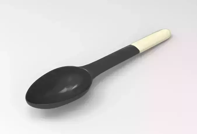 Plastic Kitchen Spoon