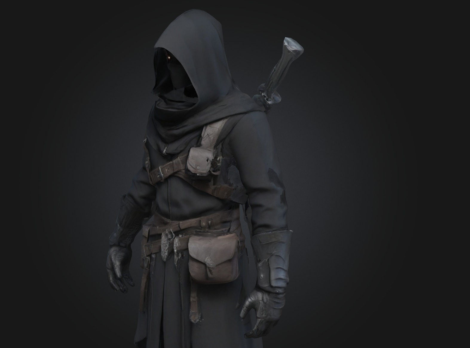 A Realistic Humanoid Assasin Character Texture_4