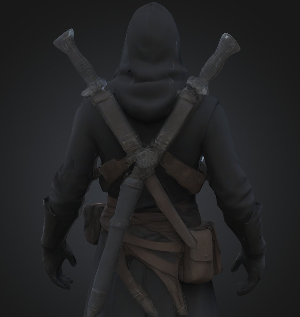 A Realistic Humanoid Assasin Character Texture_5