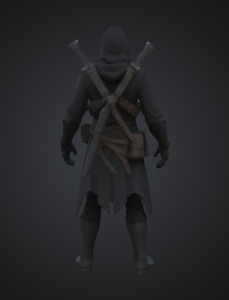 A Realistic Humanoid Assasin Character Texture_6