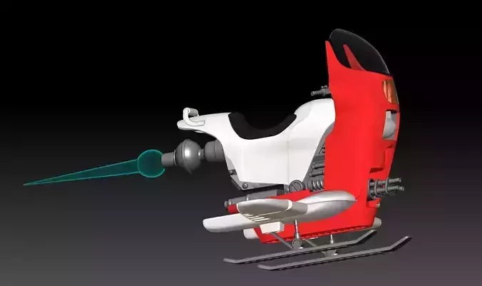 sh effect Figuarts bike for Bulma 40th Anniversary Statue