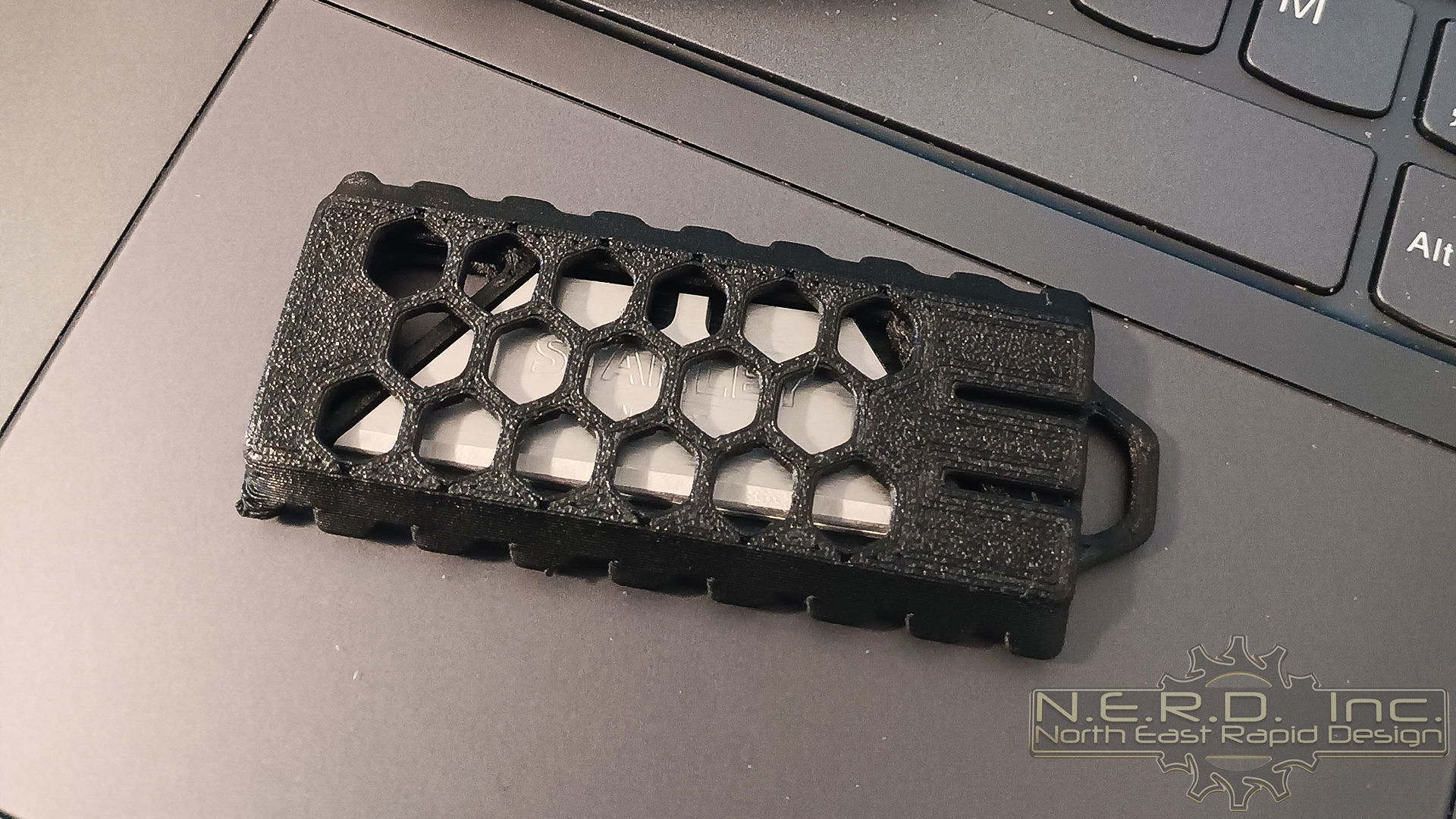 Utility Blade Holder Free 3D print model_4