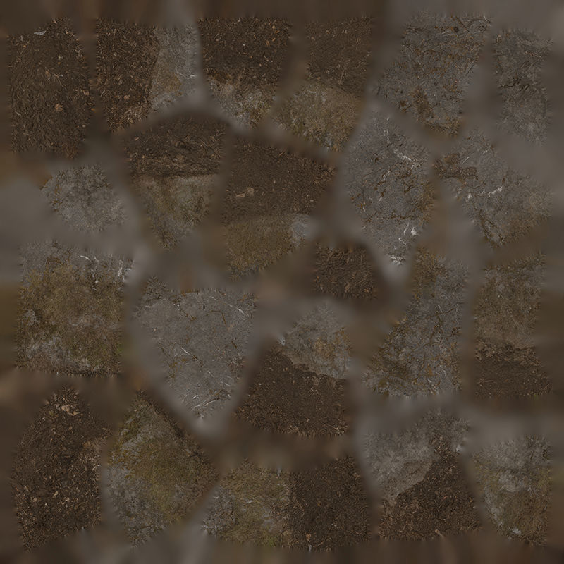 Anydrafts Mossy Rock 06 Low-poly 3D model_8