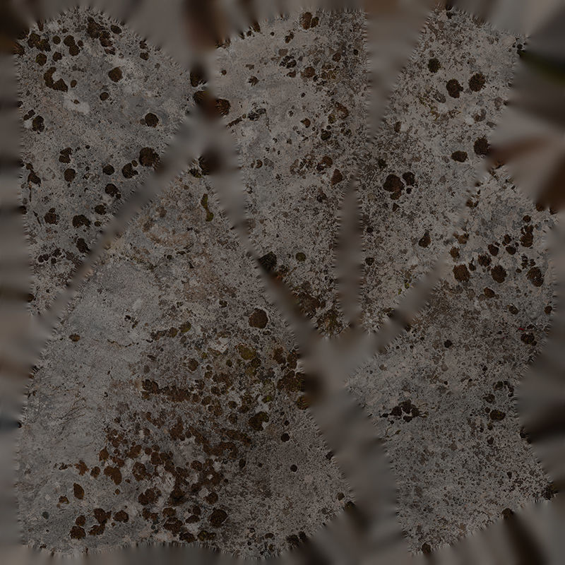 Anydrafts Mossy Rock 07 Low-poly 3D model_8