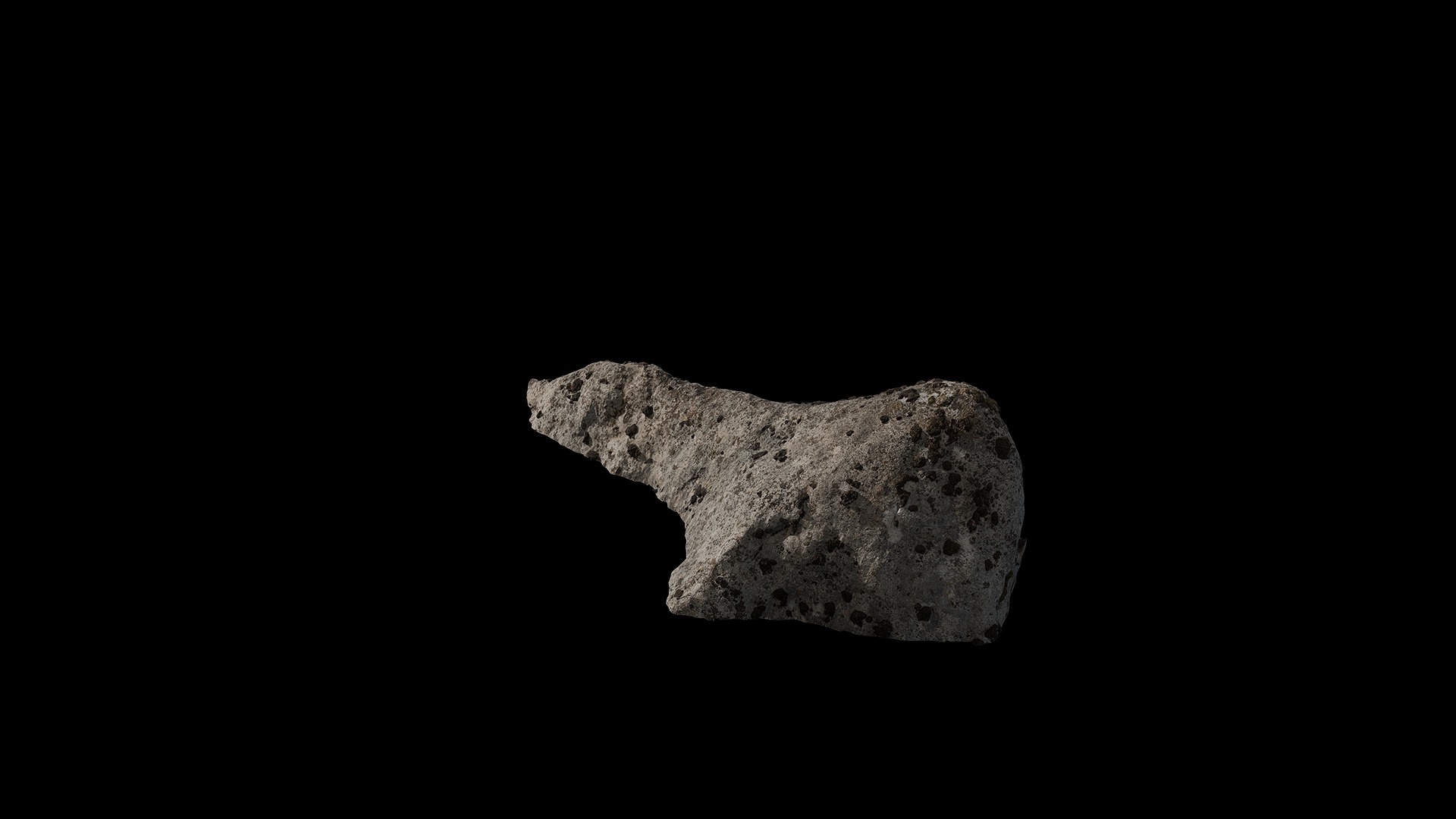 Anydrafts Mossy Rock 07 Low-poly 3D model_6