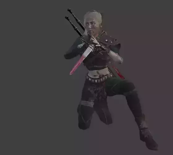 Ghost Woman  3D model Ghost Woman  3D model