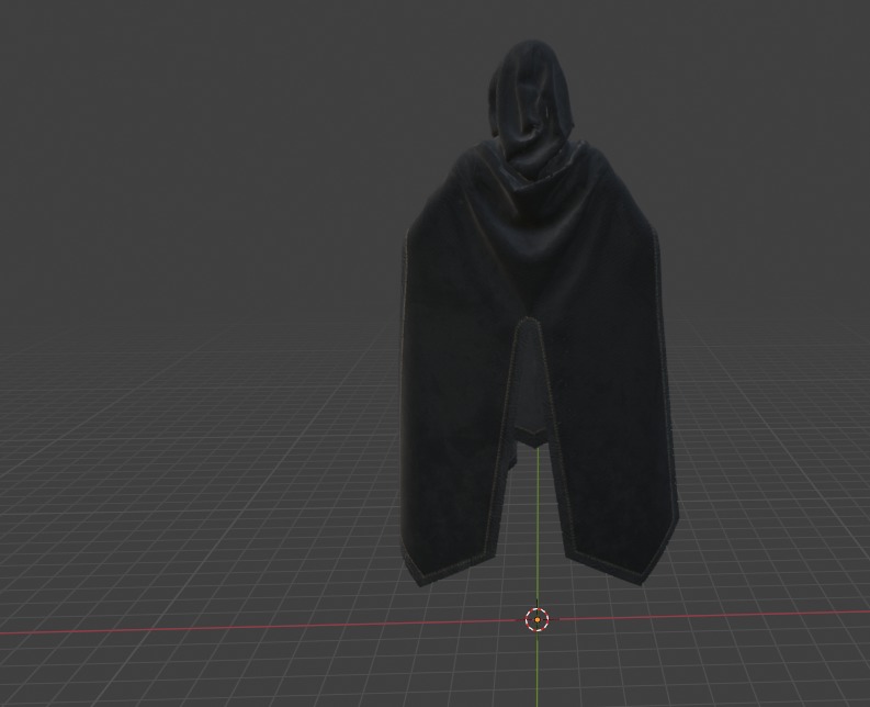 Ghost Woman  3D model_9