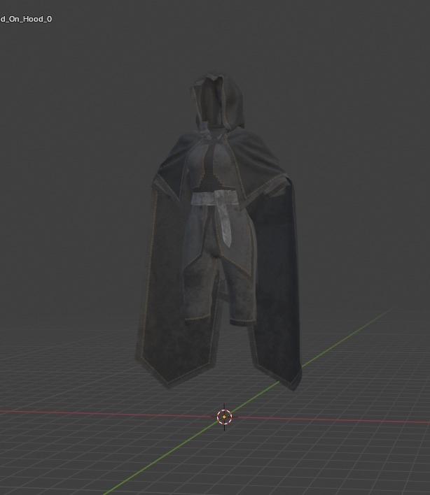 Ghost Woman  3D model_3