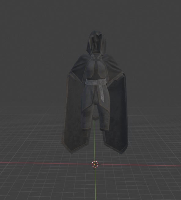 Ghost Woman  3D model_5