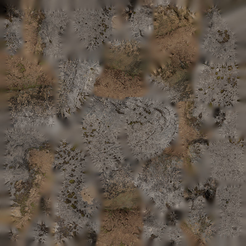 Anydrafts Mossy Rock 08 Low-poly 3D model_8