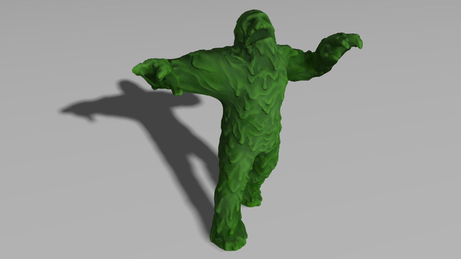 Mudman Low-poly 3D model_18