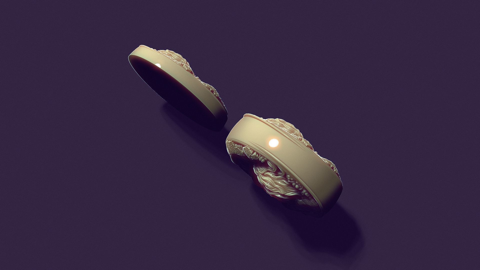 Bacchus God of winemaking  for casting soap and candles 3D print model_3