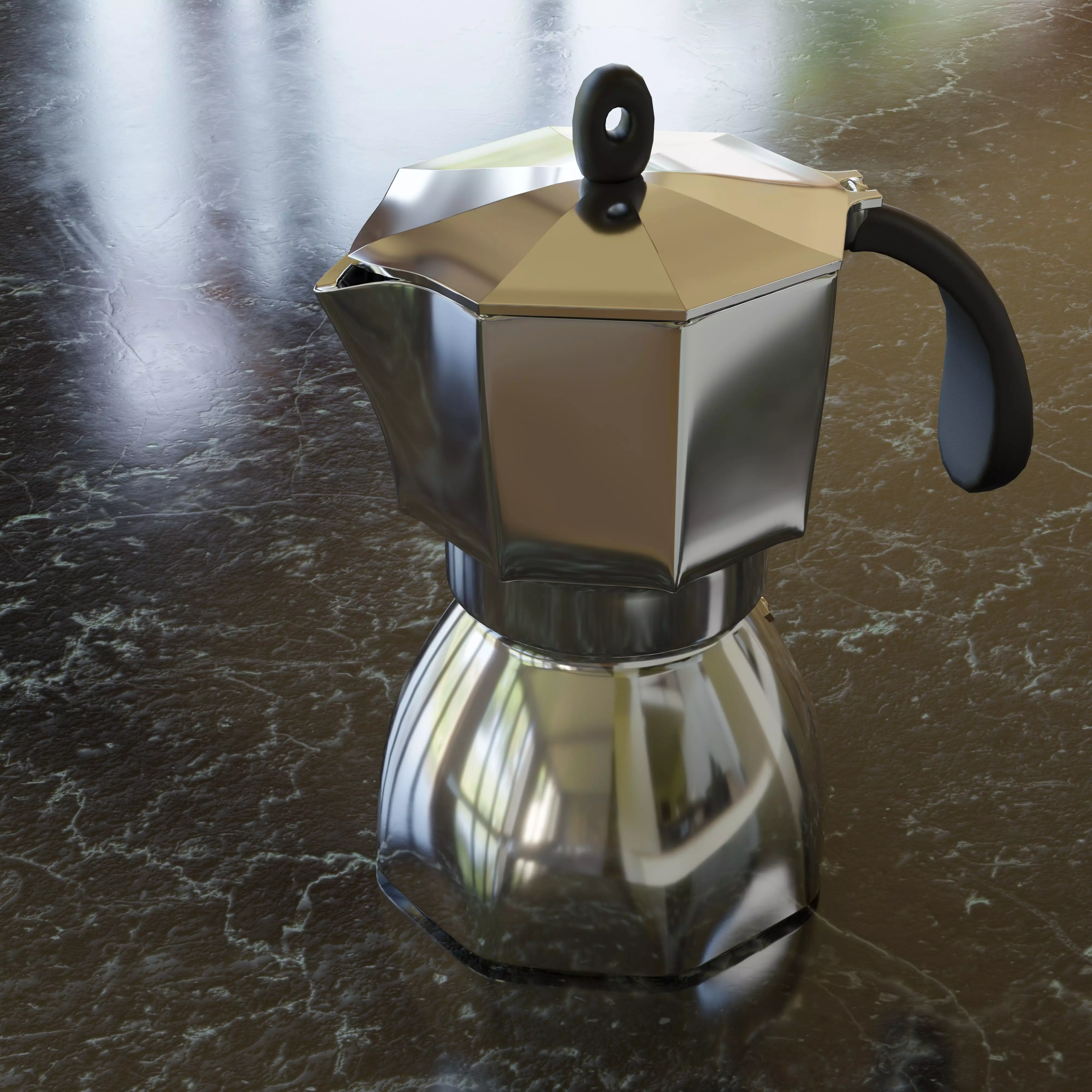 Moka 3d model Free 3D model_0