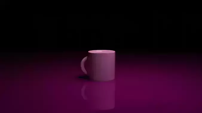 Colorful and Stylish Cup Model