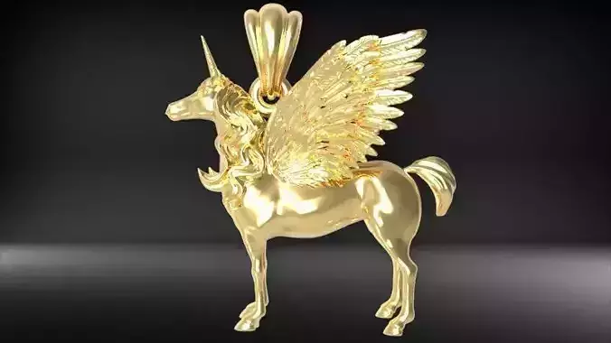  Unicorn pendant