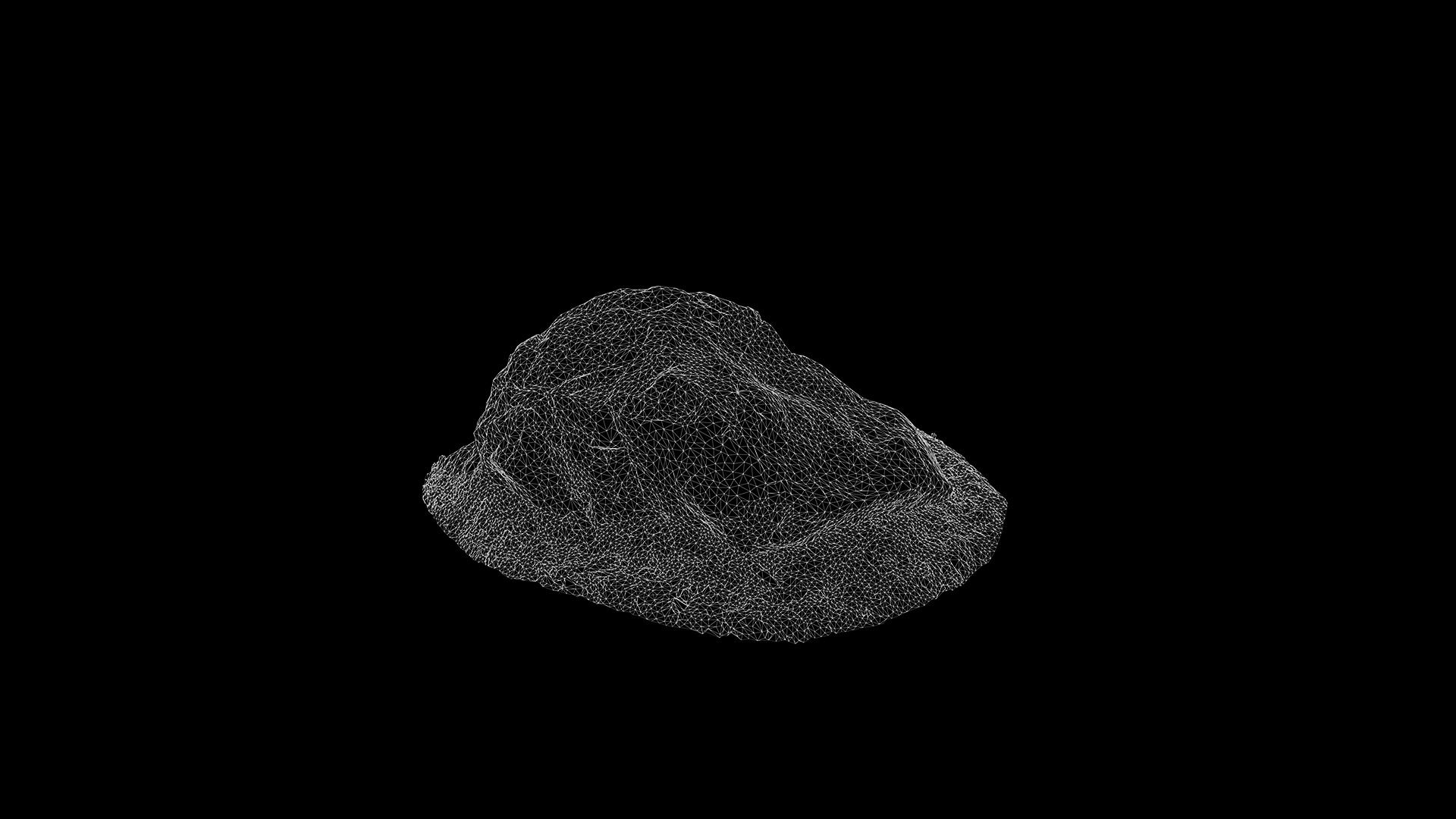 Anydrafts Mossy Rock 16 Low-poly 3D model_2