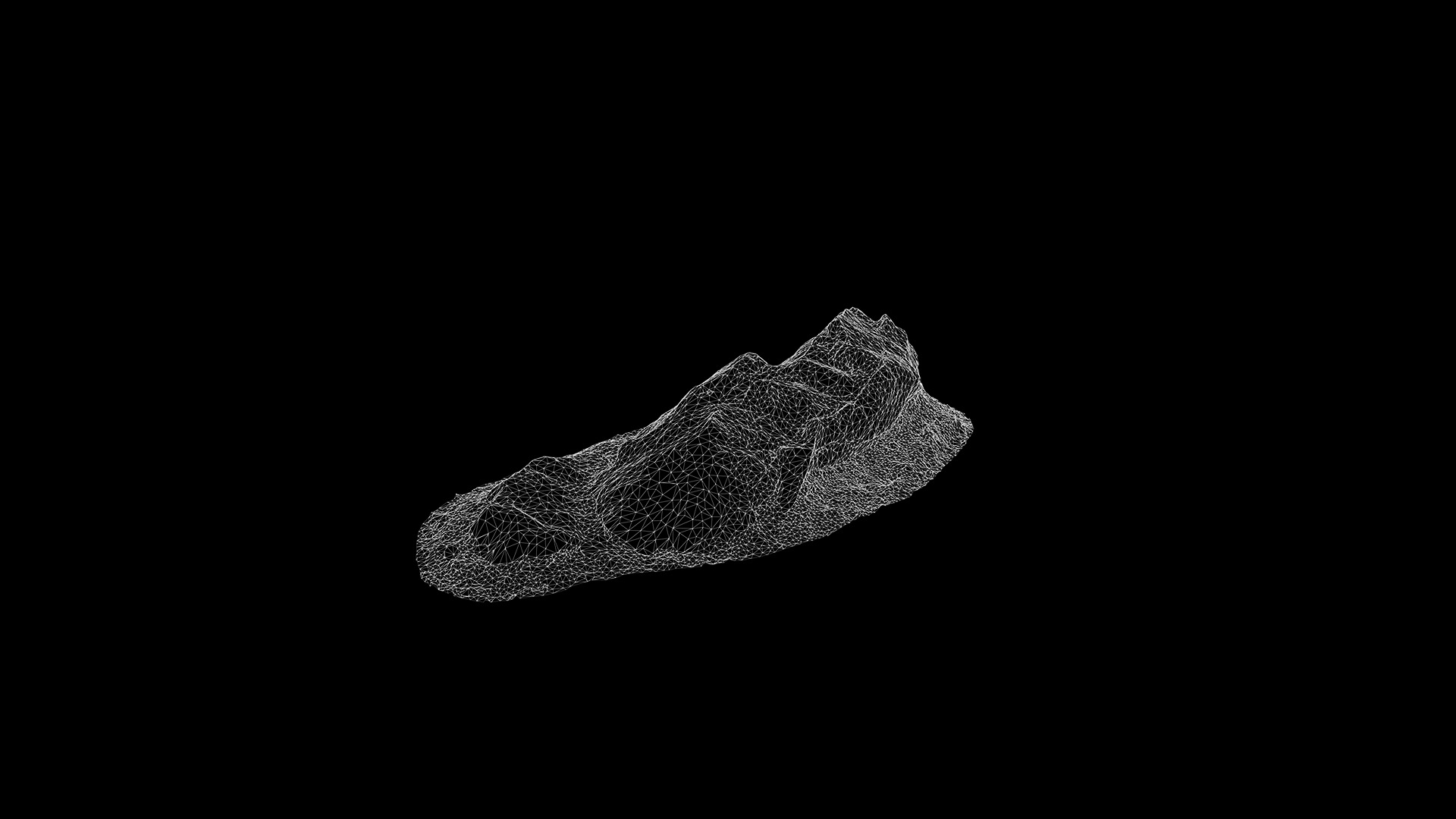 Anydrafts Mossy Rock 19 Low-poly 3D model_2