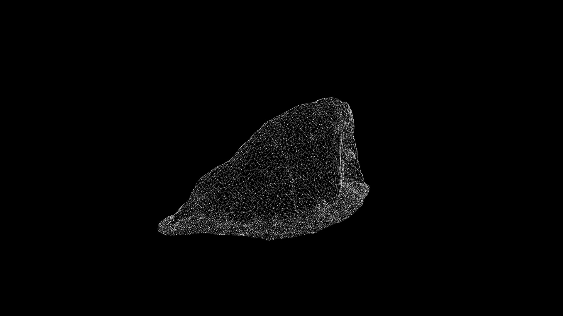 Anydrafts Mossy Rock 20 Low-poly 3D model_2