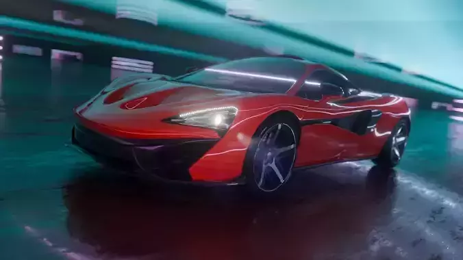 McLaren 570S Inspired Supercar