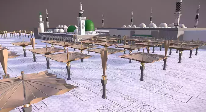 Al Masjid Al-Nabawi in Madinah - Saudi Arabia