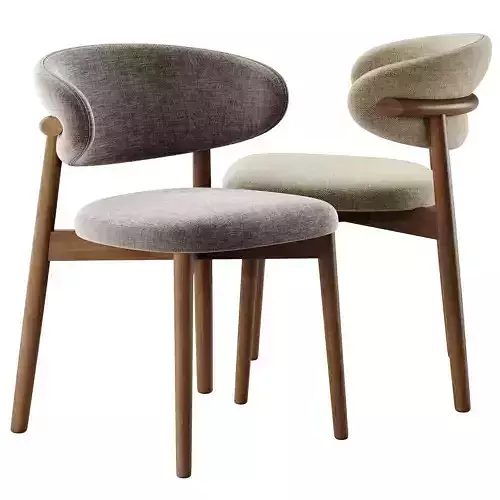 Oleandro Stool Wood by Calligaris