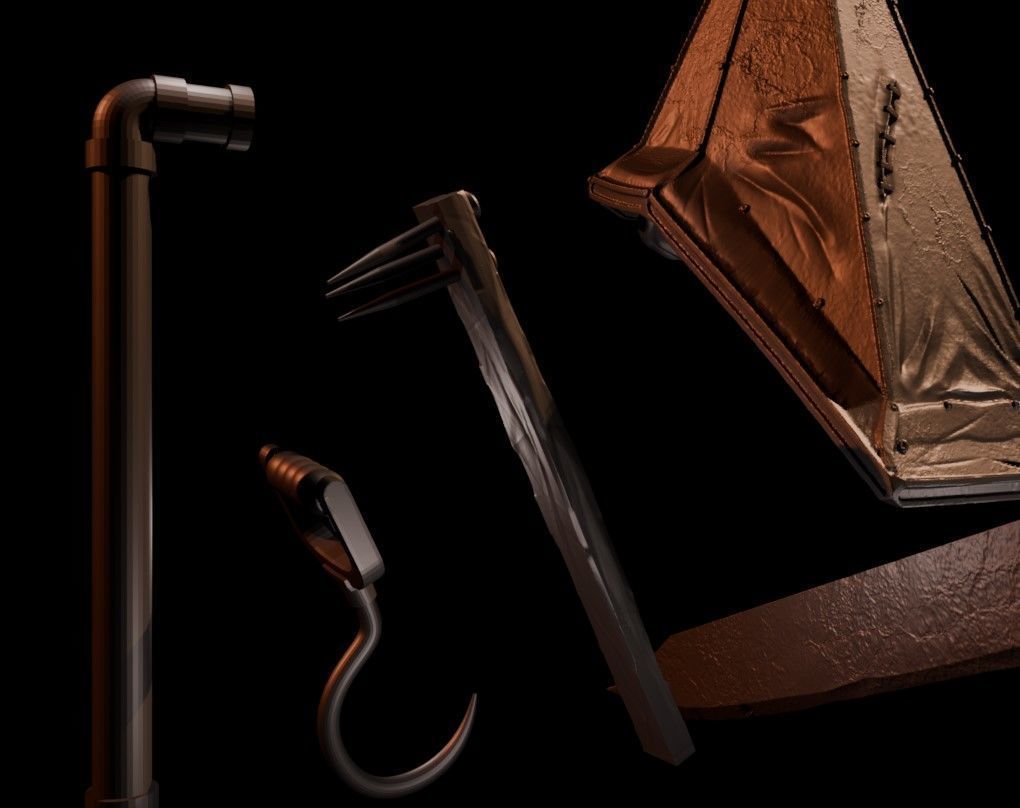 Classic SH2 Pyramid Head - Marvel Legends conversion 3D print model_5