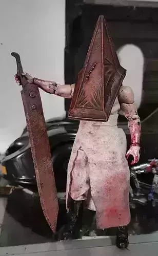 Classic SH2 Pyramid Head - Marvel Legends conversion 3D print model