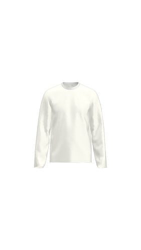 Casual Jersey Long-Sleeve TShirt Effortless Comfort and Style 3D model