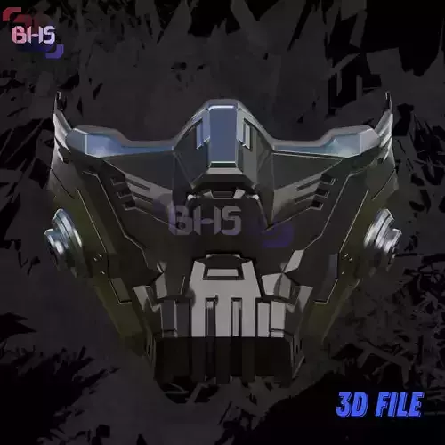 Marvel rivals Winter Soldier mask 3D STL file 3D print model